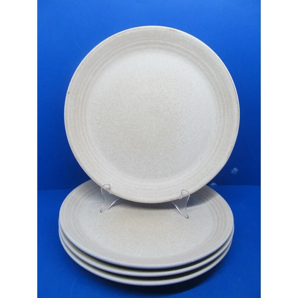 Pottery Barn Larkin Portugal Set Of 4 Sand 10 1/2